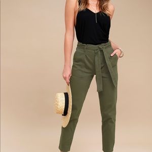 Lulu’s Olive Green Pants